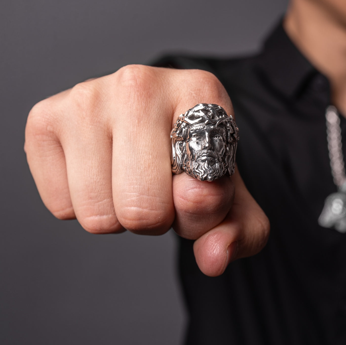 ANILLO ROSTRO DE CRISTO