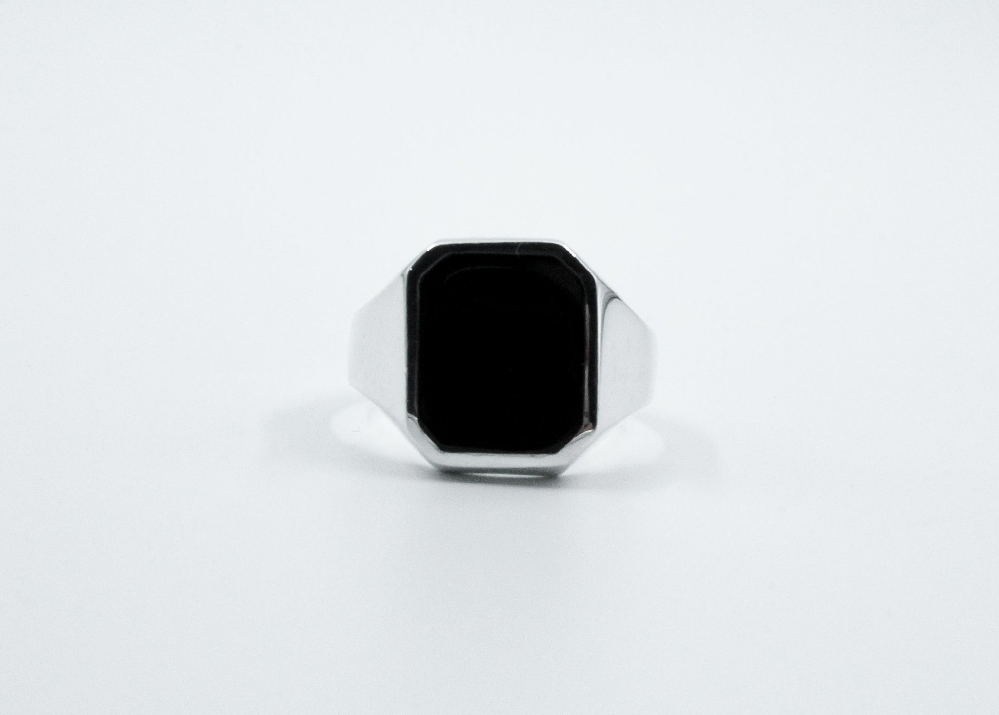 ANILLO ÓNIX CUADRADO