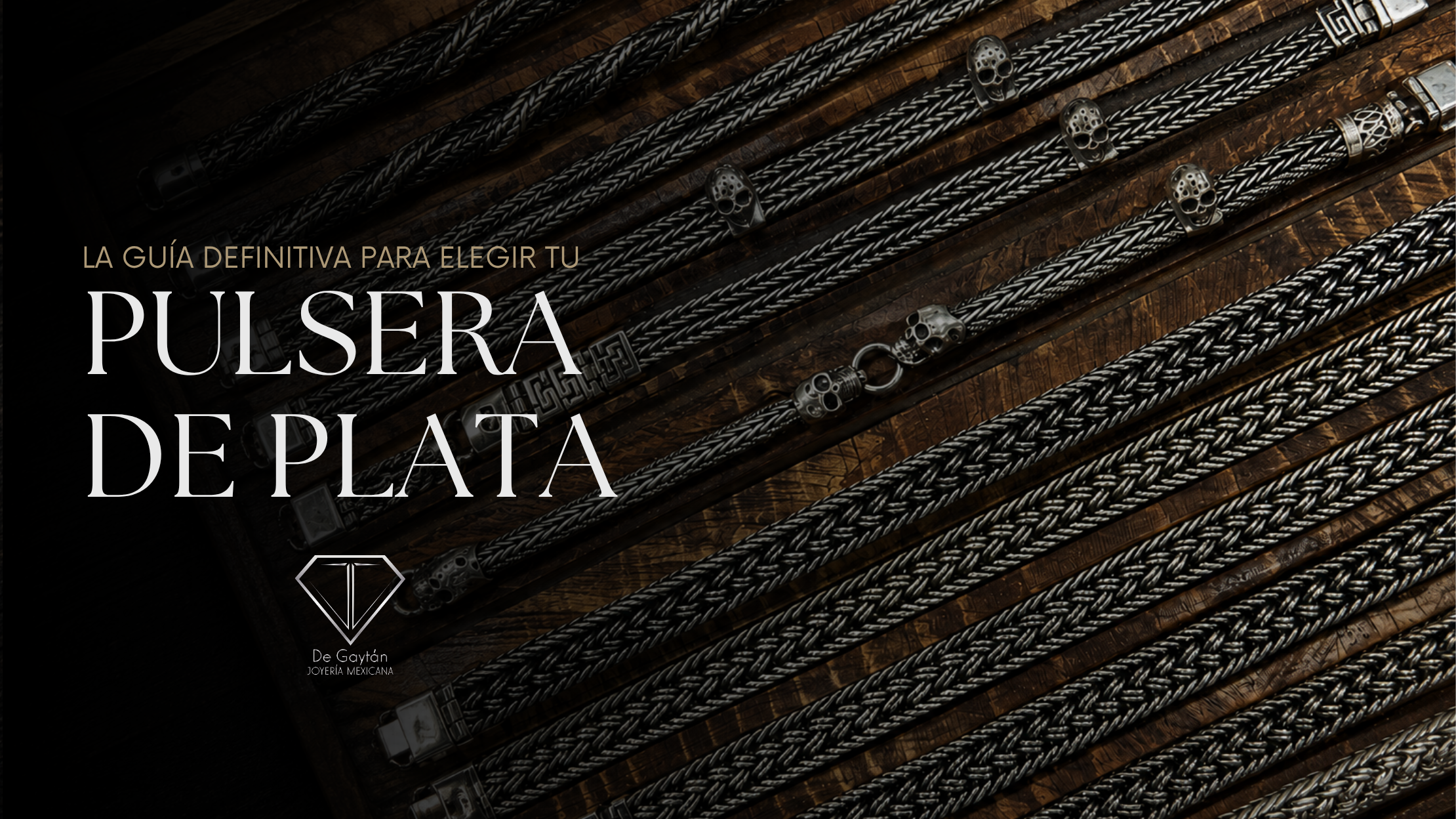 Pulseras de plata .925
