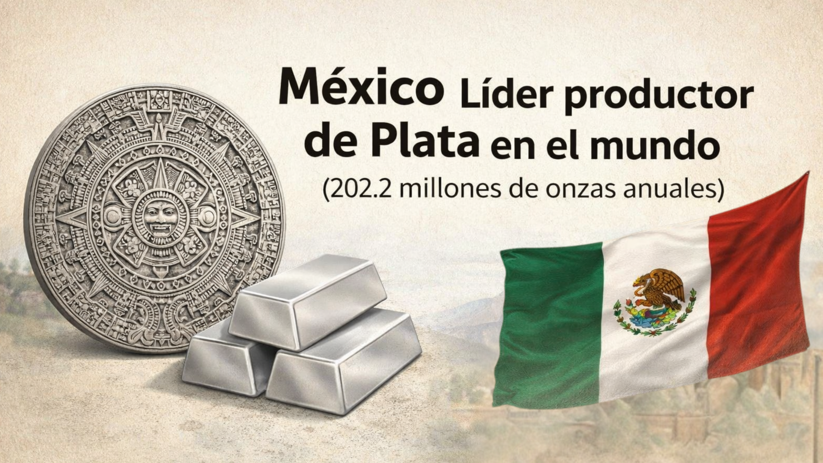 MAYOR PRODUCTOR DE PLATA EN EL MUNDO