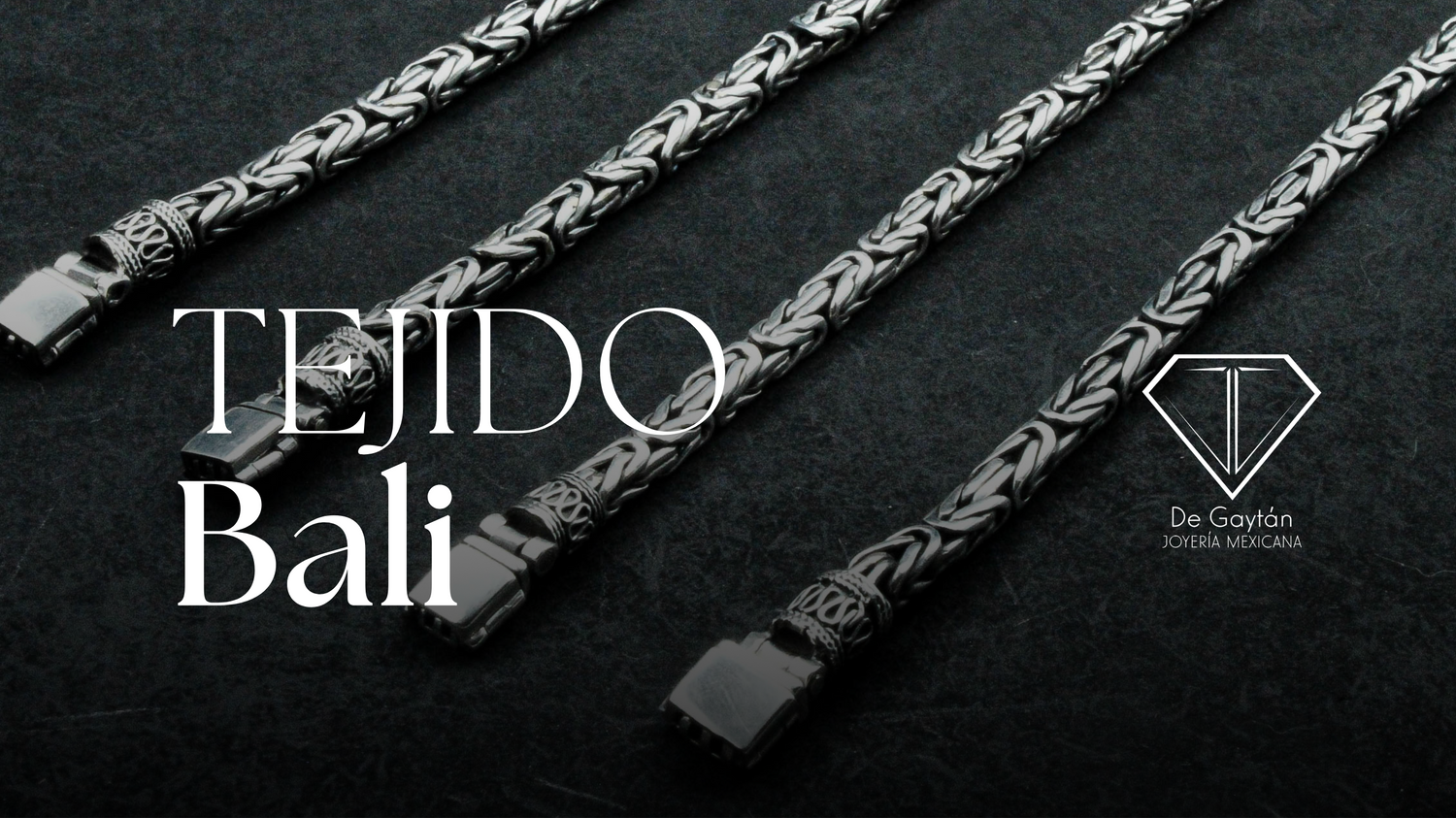 Pulseras y cadenas de plata 925
