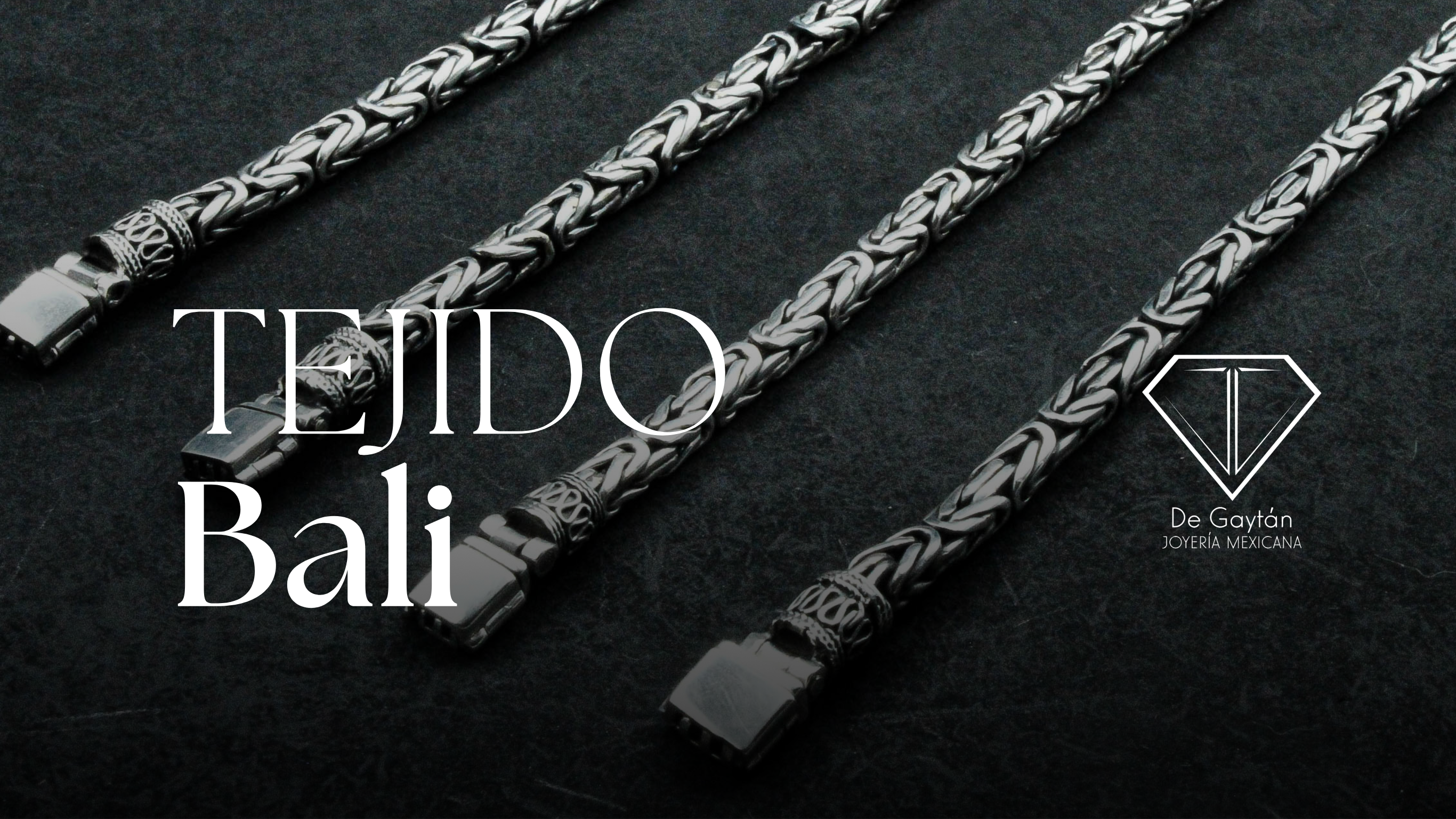 Pulseras y cadenas de plata 925