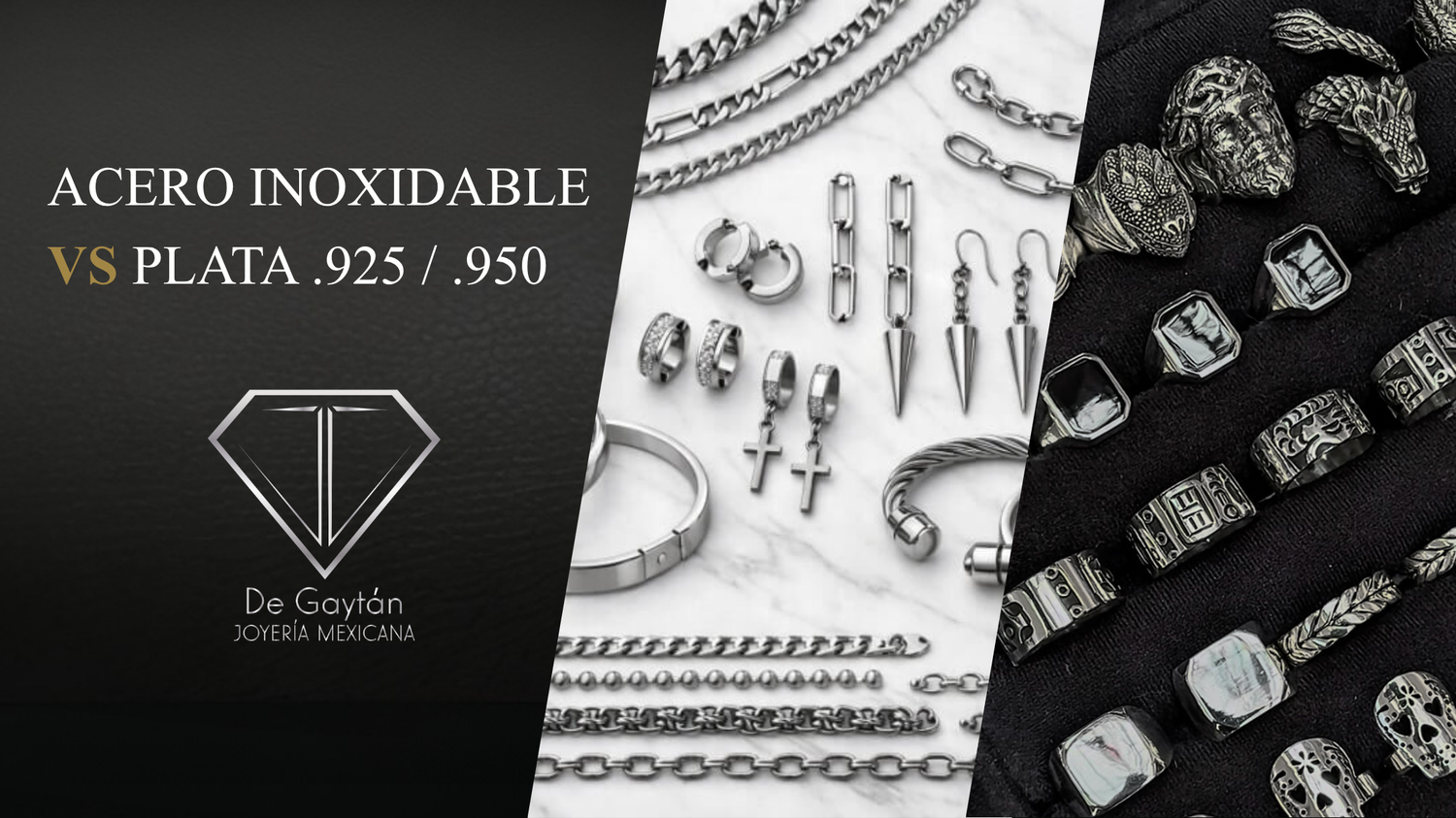 Acero inoxidable vs plata .925 ¿Cuál es mejor para ti? La Guía Definitiva