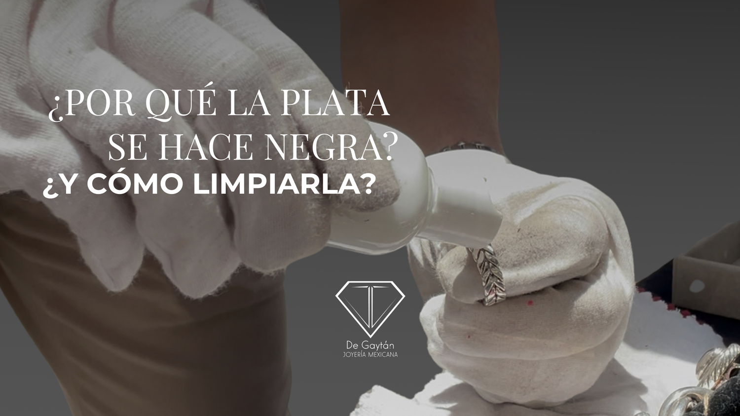 ¿Por qué la plata se hace negra?