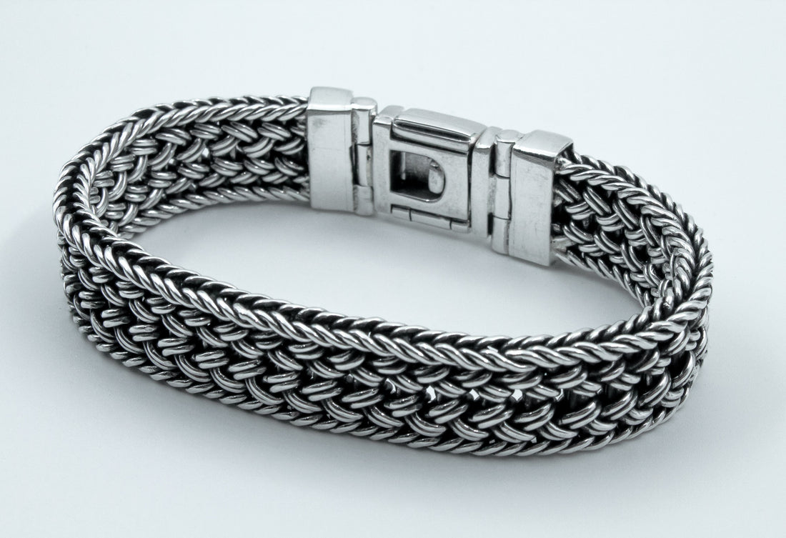 PULSERA TEJIDO DOBLE