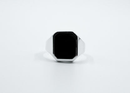 ANILLO ÓNIX CUADRADO