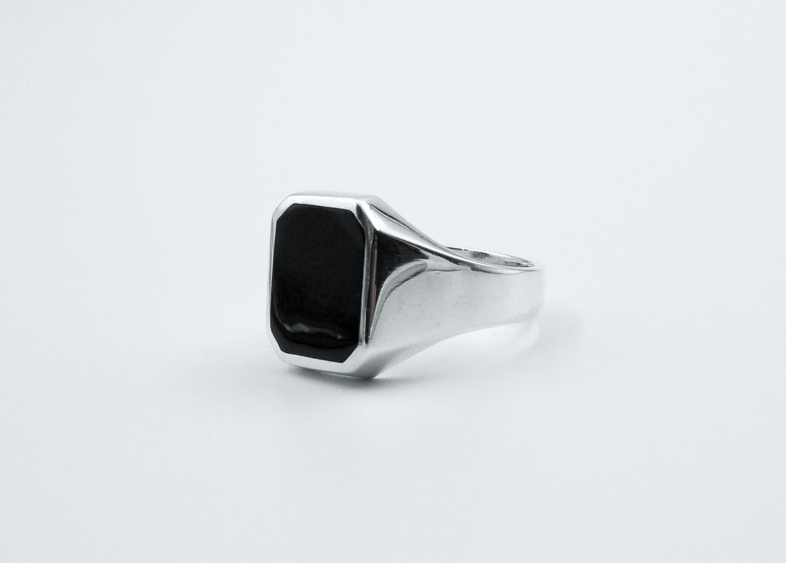 ANILLO ÓNIX CUADRADO